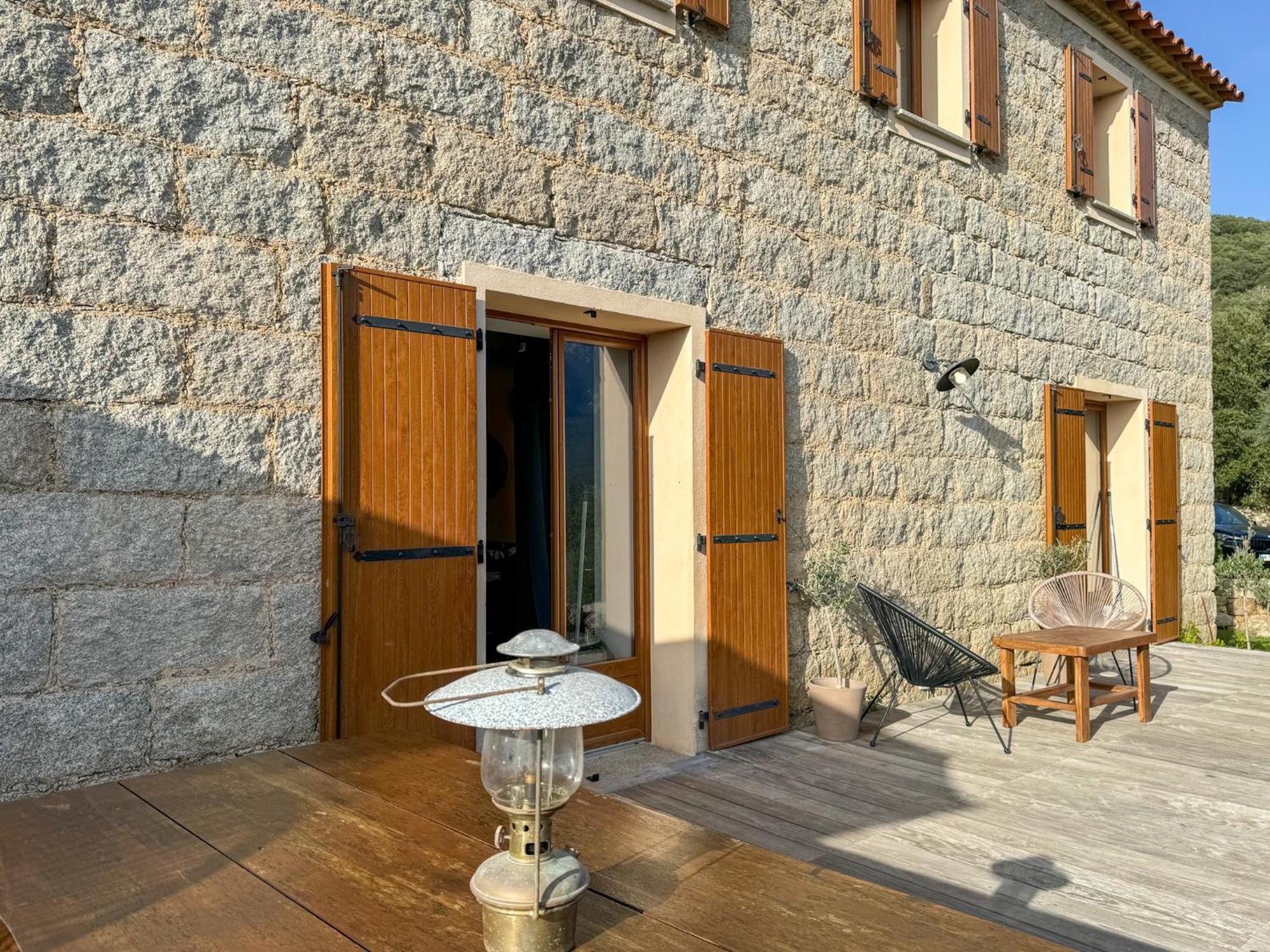 Maison De Campagne, Deux Chambres, Vue Sur Les Montagnes Sartene  Bagian luar foto